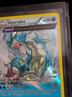 Gyarados Holo Foil Rare 21/98 Pokemon XY Ancient Origins 2015 - Image 4