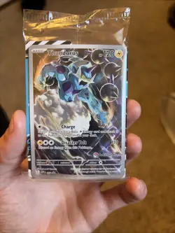 Thundurus SV209 Sealed Pokemon Center Stamped Black Bolt Black Star Promo - Image 1