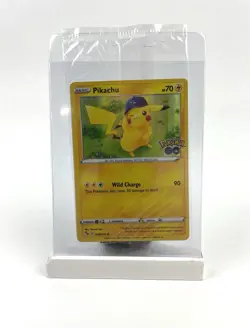 2022 Pokemon SEALED Pikachu 028/078 Pokemon Go Holofoil Promo - Image 1