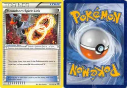 Houndoom Spirit Link 142/162 Uncommon BREAKthrough Pokemon HP/DMG - Image 3