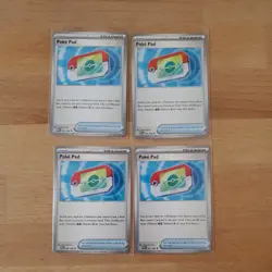 4x Poke Pad 081/088 x4 - NM Perfect Order Pokemon ME03 - Image 1