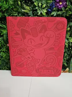 Vault X Binder Perfect Order Meowth Tyrunt Laser Engraved Pokemon SPINE ENGRAVE - Image 1