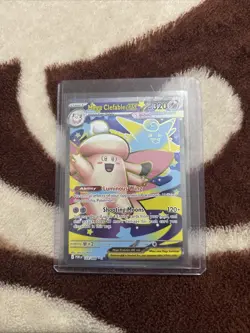English Pokemon Perfect Order Mega Clefable Ex Full Art (103/088). - Image 1