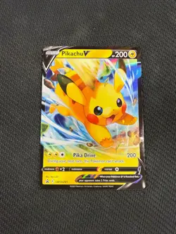 Pokemon Pikachu V SWSH285 Black Star Promo - Image 1