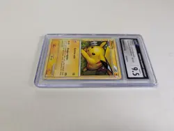 PSA 9 ⭐ Pokemon Pikachu #78 Holo 2010 Heartgold & Soulsilver SPANISH - Image 2