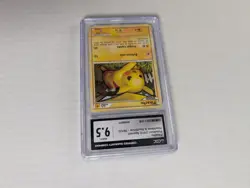 PSA 9 ⭐ Pokemon Pikachu #78 Holo 2010 Heartgold & Soulsilver SPANISH - Image 5