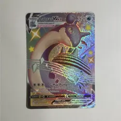 Pokemon Lapras VMAX Shiny Holo Rare Full Art Shining Fates SV111/SV122 HP 320 - Image 1