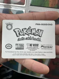 Kadabra Pokemon Home Video Promo 1998 Viz Video Lenticular Pika-0034 - Image 3