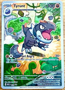 Pokemon TCG Perfect Order Tyrunt Promo Pokemon Center Stamp - Image 1