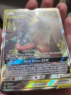 Pokemon TCG Greninja & Zoroark GX (201) (Alternate Full Art) Unbroken Bonds SM10 - Image 2