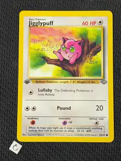 Jigglypuff 54/64 - Jungle 1st Edition Pokemon TCG NM - Image 1