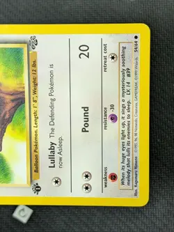 Jigglypuff 54/64 - Jungle 1st Edition Pokemon TCG NM - Image 5