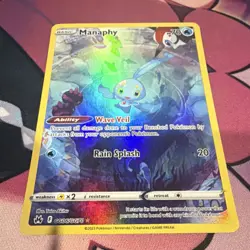 Pokemon Manaphy GG06/GG70 Crown Zenith Galarian Gallery Ultra Rare Holo 70 HP - Image 3