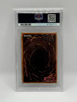 2003 YU-GI-OH! BOOSTER TIN #007 DARK MAGICIAN PSA 8 NM-MT - Image 2