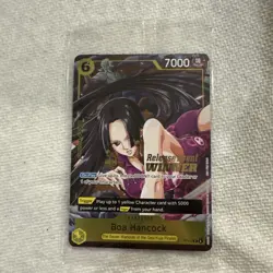One Piece TCG - Boa Hancock Winner Sealed Promo - P-115 - OP15 Release Event - Image 1
