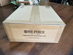 SEALED One Piece Tcg Japanese 3rd Anniversary Set ENGLISH VER. - Image 2