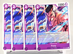 OP10-075 Foxy (UC) Royal Blood One Piece CCG x4 Playset - Image 1