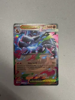 Pokemon Mega Charizard X EX Holo 360 HP Dragon Stage 2 Card 013/094 - Image 1