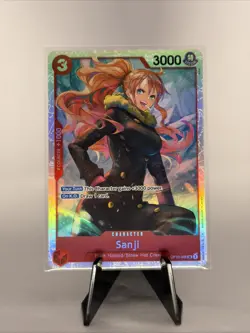 Sanji OP10-005 SR Royal Blood Foil One Piece CCG TCG Card Game - Image 1