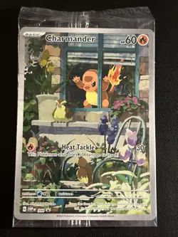Pokemon TCG Charmander 044 Sv: Scarlet & Violet Promo Cards Holo NM/MINT - Image 1