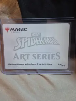 Maximum Carnage Art Card Art Series: Marvel's Spider-Man 46/54 Stamped - Image 3