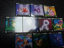 Pokemon GB Pocket Mini Card Non Holo x10 Ash Magikarp Pidgeotto etc #5733 - Image 3