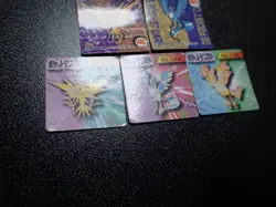 Pokemon GB Pocket Mini Card Non Holo x5 Zapdos Moltres Articuno #6273 - Image 4