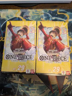 One Piece Card Game - ST29 Egghead Starter Deck English Factory Sealed - Image 1