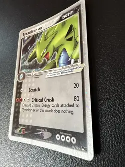 Tyranitar ex 17/17 POP Series 1 HOLO – LP+ Condition – Vintage Pokemon Card - Image 3