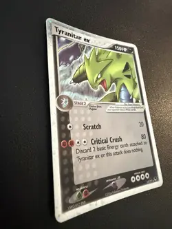 Tyranitar ex 17/17 POP Series 1 HOLO – LP+ Condition – Vintage Pokemon Card - Image 4