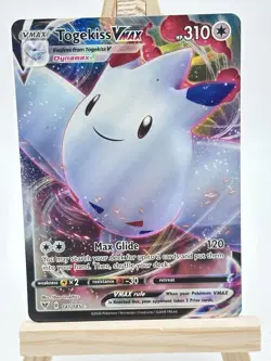 Pokemon TCG Togekiss VMAX Vivid Voltage 141/185 Ultra Rare Foil Holo Card NM - Image 1