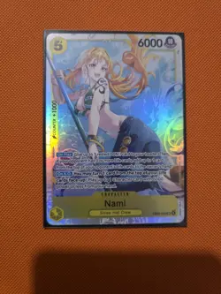One Piece Card Game Nami EB03-053 SR Extra Heroines Edition - Image 1