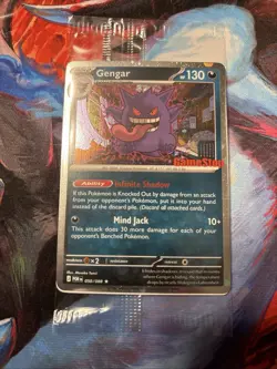 Pokemon TCG Gengar 050/088 Promo Sealed Stamped Gamestop Promo Card - Image 1