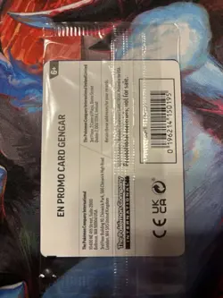 Pokemon TCG Gengar 050/088 Promo Sealed Stamped Gamestop Promo Card - Image 2
