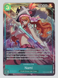 Nami OP02-036 Premium Card Collection Best Selection Vol 1 Near Mint NM - Image 1