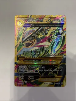 M Rayquaza EX Shiny Full Art Holo Card 98/98 XY-Ancient Origins 2015 NM+ - Image 1