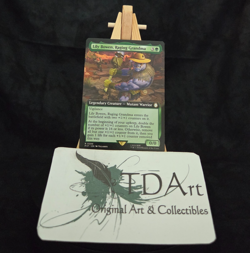 LILY BOWEN, RAGING GRANDMA ~ NM ~MTG Magic 0399 PIP Fallout Extended ArT - Image 1