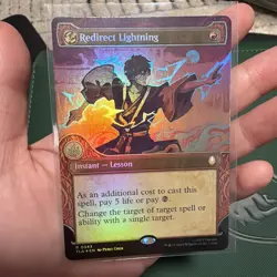 Redirect Lightning (Showcase) R Avatar: The Last Airbender 343 NM - Image 1