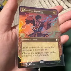 Redirect Lightning (Showcase) R Avatar: The Last Airbender 343 NM - Image 3