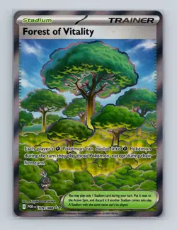 Forest of Vitality 109 Pokemon Perfect Order Full Art Ultra Rare Card NM+ (a) - Image 1