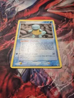 Pokemon TCG Ditto EX Delta Species Card 64/113 Squirtle Regular MP/HP - Image 3