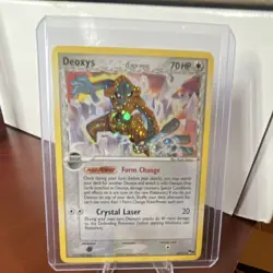 Pokemon Deoxys POP Series 4 2/17 Holo Rare Card English - Image 1