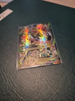 Pokemon M Houndoom EX 154/162 Ultra Rare Full Art Holo - Image 2