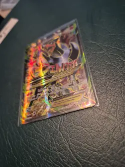 Pokemon M Houndoom EX 154/162 Ultra Rare Full Art Holo - Image 3