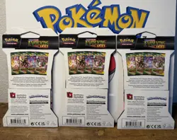 3 X Pokemon Evolving Skies Sword/Shield Sleeved Hanger Booster Pack(s) - Image 2