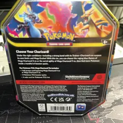 Pokemon Mega Charizard Y Tin With Promo And 4 Packs - Image 2