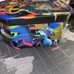 Pokemon Mega Charizard Y Tin With Promo And 4 Packs - Image 5