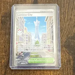 Lumiose City 111/088 Pokemon Perfect Order Full Art Double Rare NM - Image 1