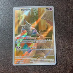 Mimikyu 75 Black Star Promo Pokemon 2024 - Image 1