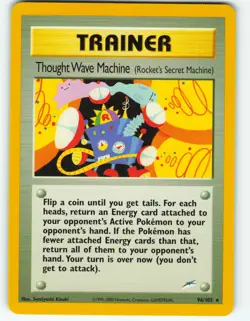 Thought Wave Machine - 96/105 Neo Destiny - Pokemon TCG - 2002 - Image 1